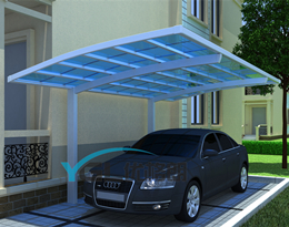 Aluminum Alloy Singleside Shed 03