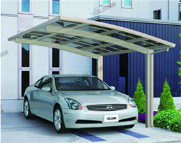 Aluminum Alloy Singleside Shed 04