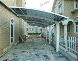 Aluminum Alloy Singleside Shed 06