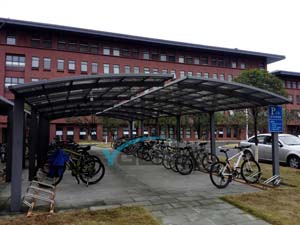Electric Bicycle Carport 01