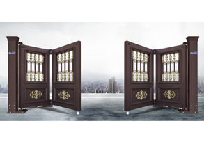 Suspended & Folding Gate 938-B4（Deep Coffee）