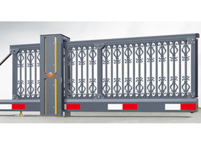 Suspended Sliding Gate 918D（Dark Grey）