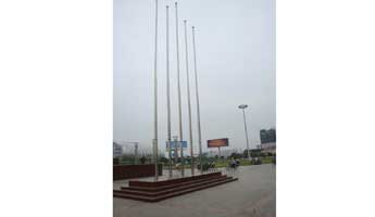 Stainless Steel Flagpole-001