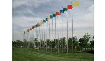 Stainless Steel Flagpole-004