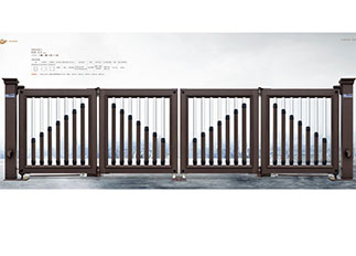 Suspended & Folding Gate